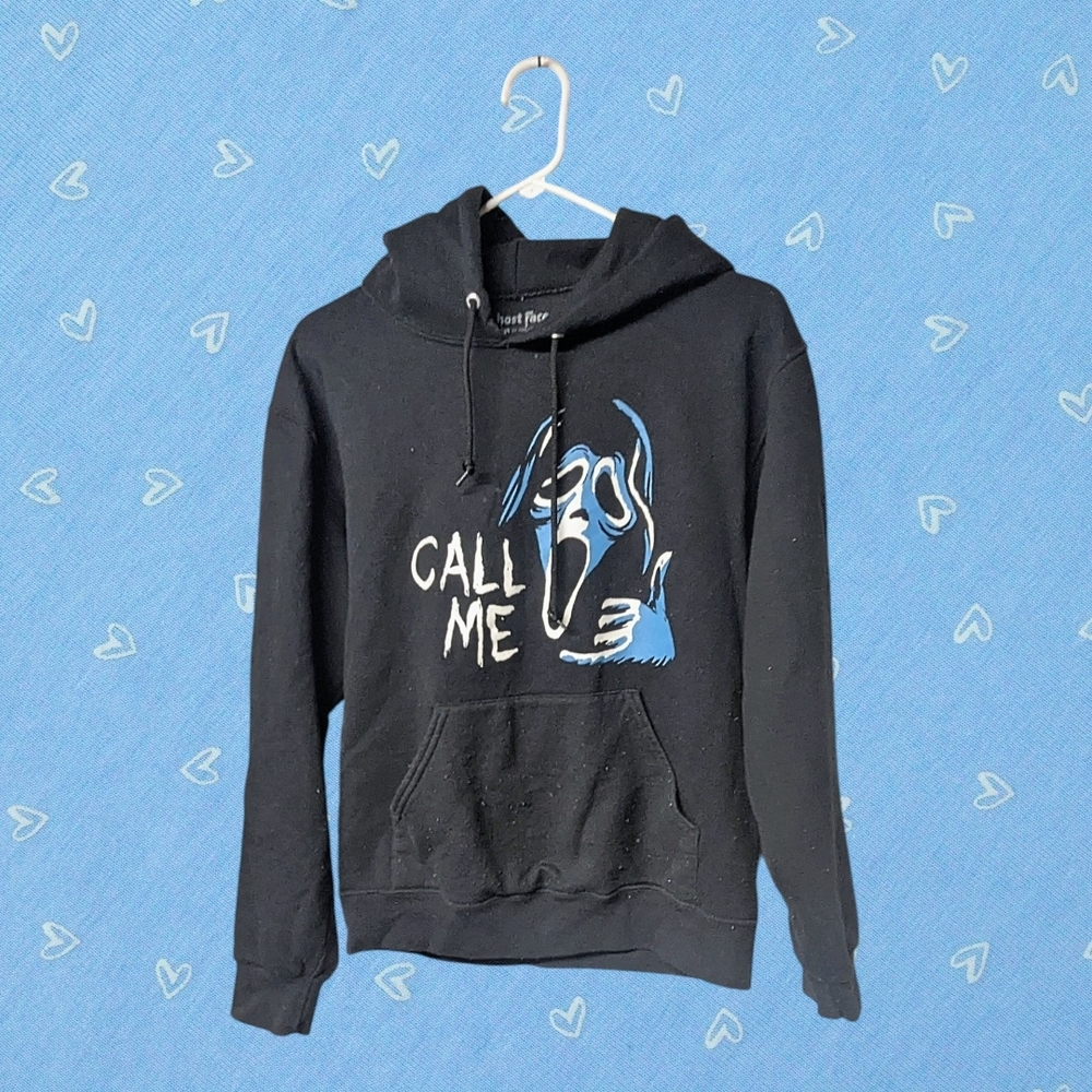 Boys "Call Me Ghost Face Lives" Pullover Hoodie